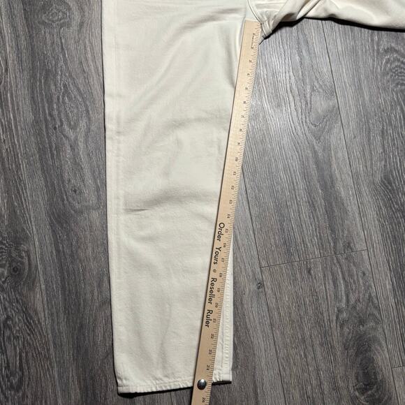 Agolde 90'S CROP MID RISE STRAIGHT
IN FORTUNE COOKIE Women’s size 27 0317 - Picture 5 of 9